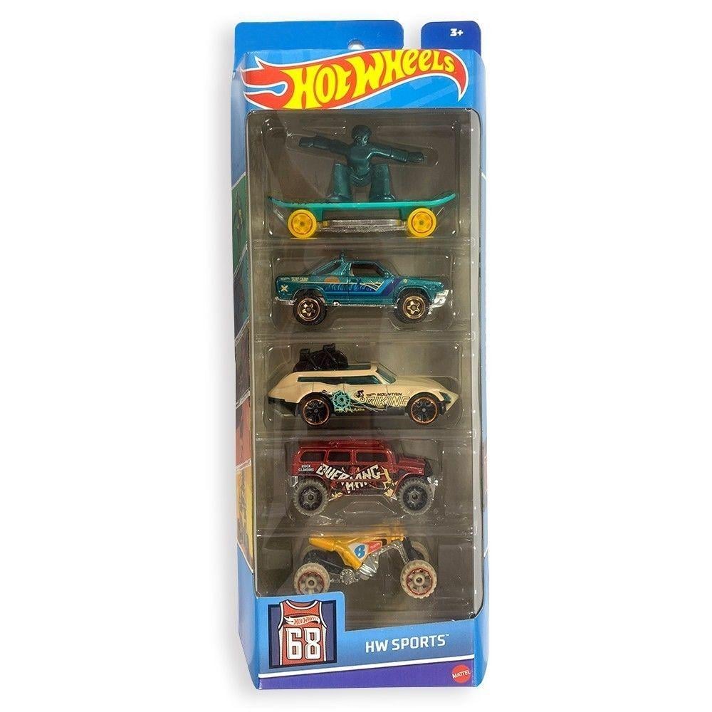 Набор автомобилей Hot Wheels Street Beasts HW Sports (1806-HFV78) Набор автомобилей Hot Wheels Street Beasts HW Sports (1806-HFV78)
