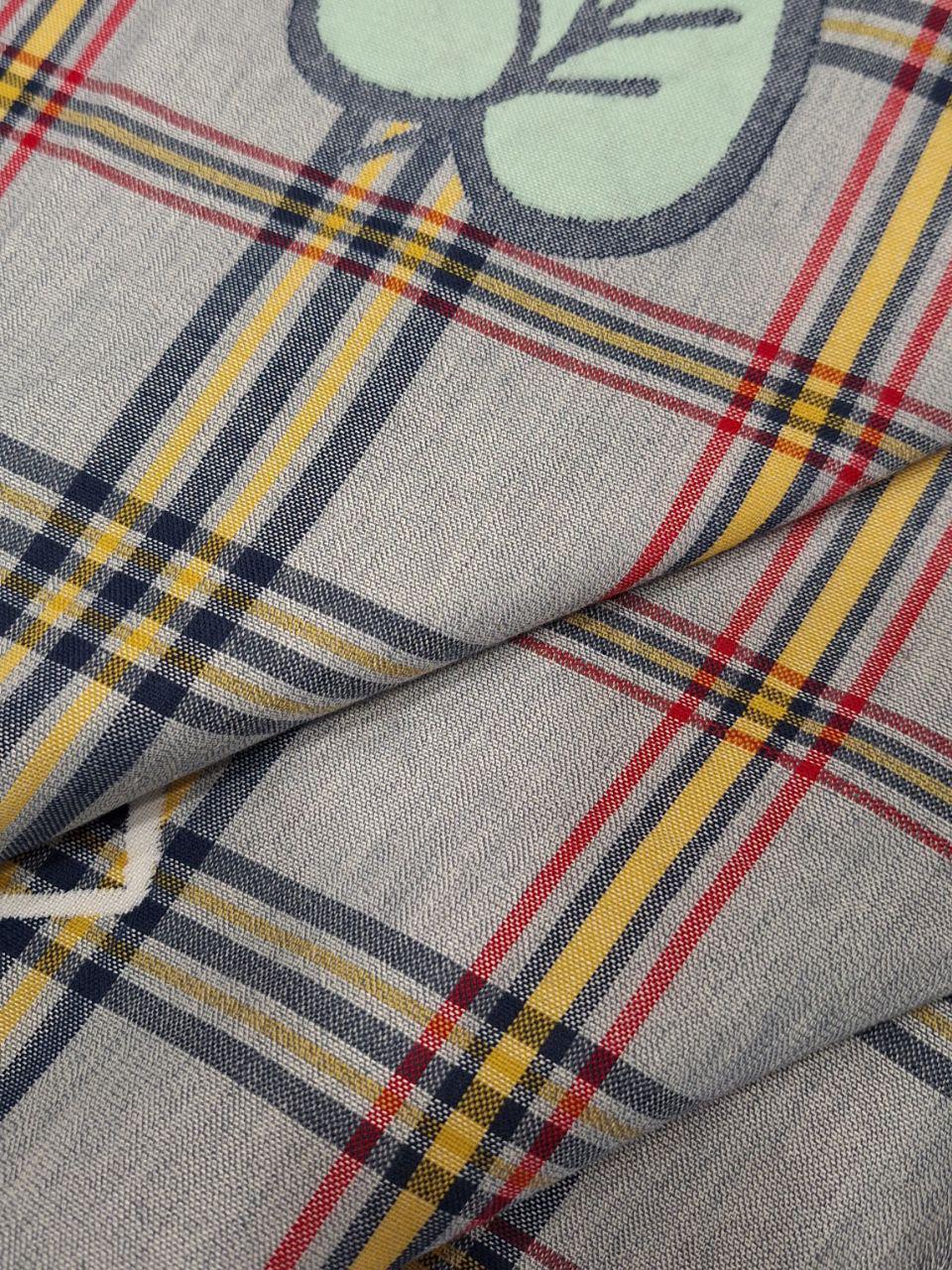 Покривало муслінове Koloco Клітинка 200x220 см Джинс (1246) - фото 2 Покривало муслінове Koloco Клітинка 200x220 см Джинс (1246) - фото 2