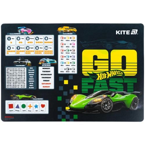 Подкладка настольная KITE HW25-207-1 42,5x29 см Подкладка настольная KITE HW25-207-1 42,5x29 см