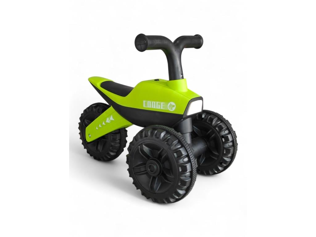 Толокарь трехколесный Cooge 6199 музыкальный с подсветкой от 1 года Зеленый (6199-1r-s)