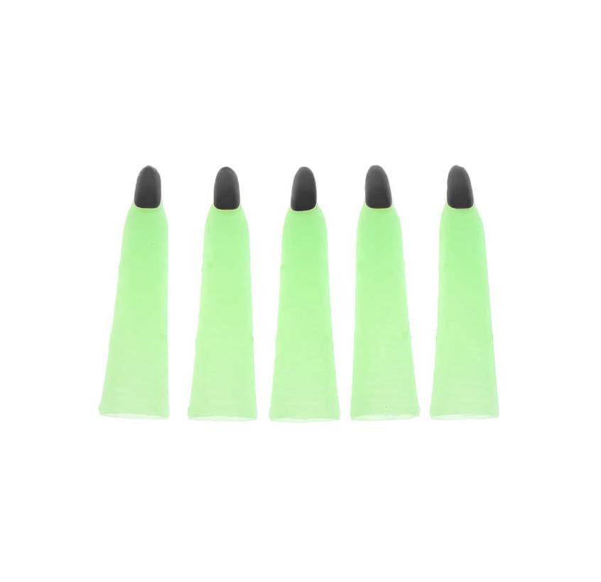 Накладные пальцы люминесцентные Салатовый (1008846-LightGreen-2)