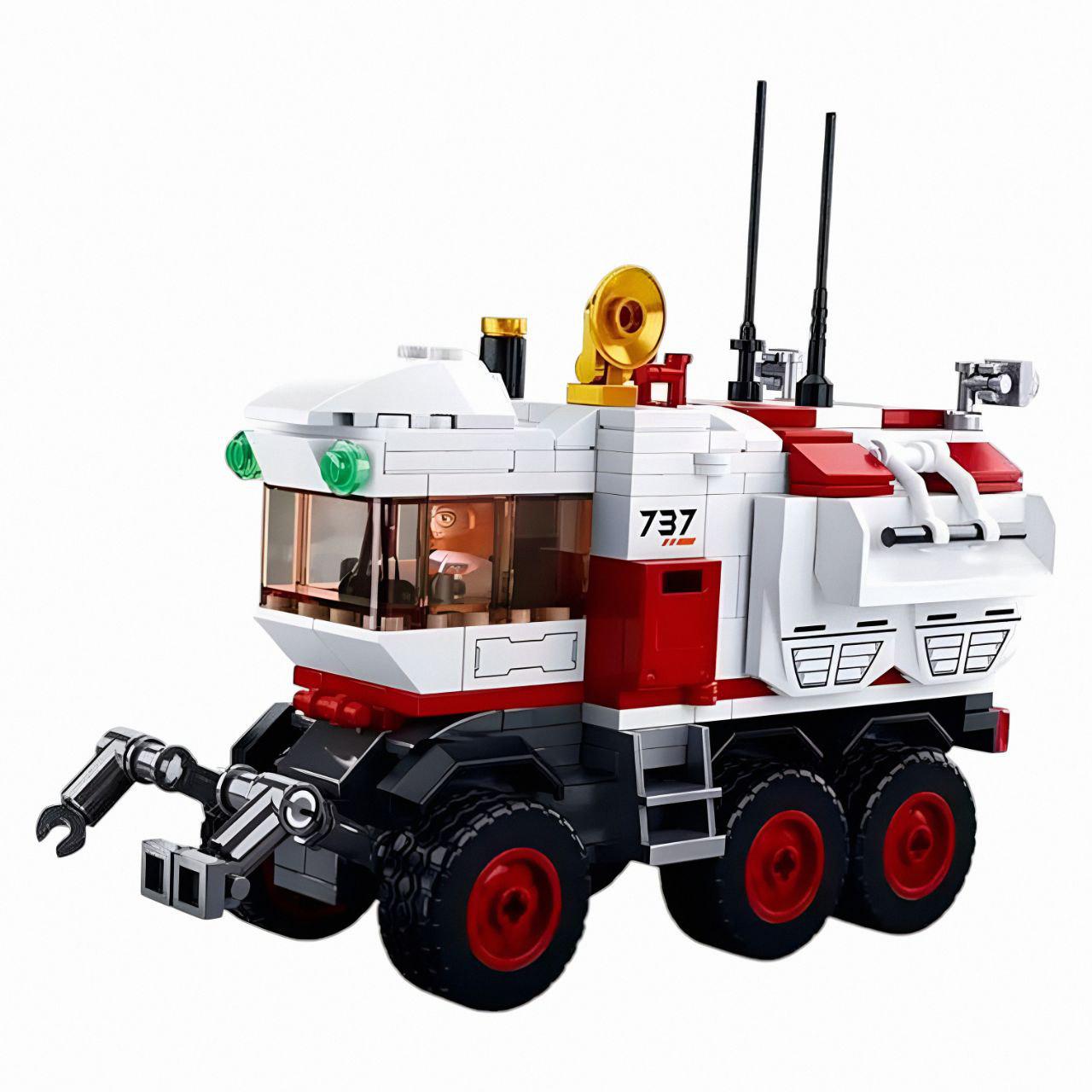Конструктор Sluban M38-B0737 Марсохід Космічний транспорт 354 дет. Червоно-білий (27482701)