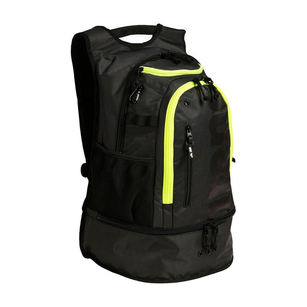 Рюкзак Arena FASTPACK 3.0 Unisex 54х36х27 см Чорний/Жовтий (3468336700693)