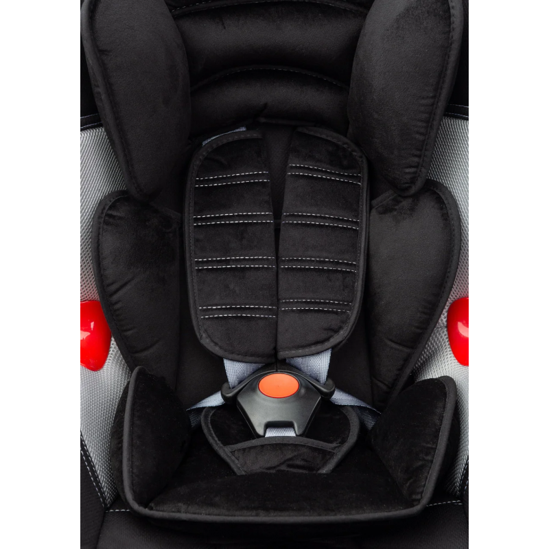 Автокресло Caretero Sport Turbo Fix 1-2 группа 9-25 кг с системой Isofix Серый/Черный (219304) - фото 7