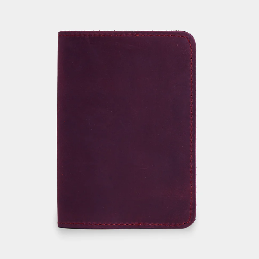 Обложка для паспорта Lucky из натуральной кожи Марсала (KG-12211) Обложка для паспорта Lucky из натуральной кожи Марсала (KG-12211)