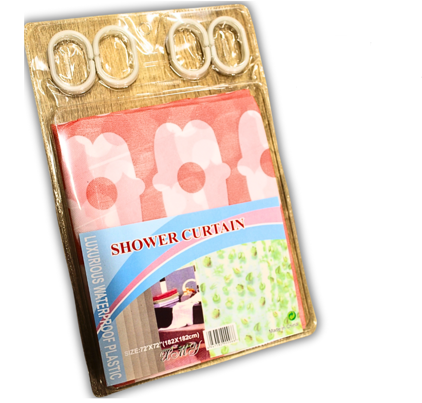 Занавеска/шторка для душа 182х182 см Загадка