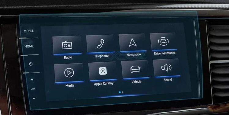 Стекло защитное Pixsel гибридный глянец на монитор Volkswagen MULTIVAN 11,3“ 2020
