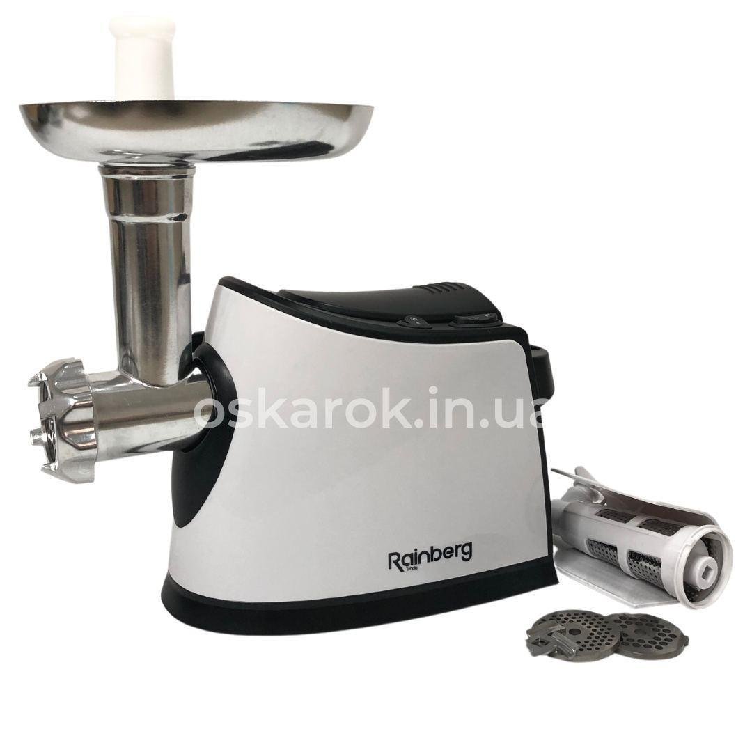 М'ясорубка електрична для томатного соку Rainberg RB-674 3000W (2587940746) - фото 8 М'ясорубка електрична для томатного соку Rainberg RB-674 3000W (2587940746) - фото 8