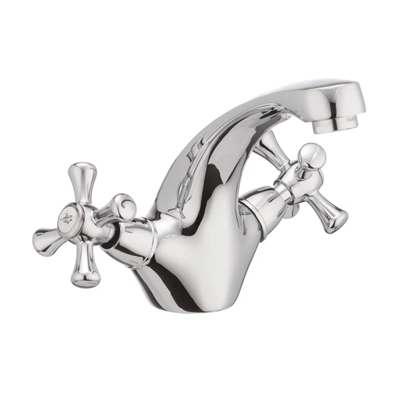 Смеситель для умывальника Haiba Dominox 161 из латуни Стальной (HB0944) Смеситель для умывальника Haiba Dominox 161 из латуни Стальной (HB0944)