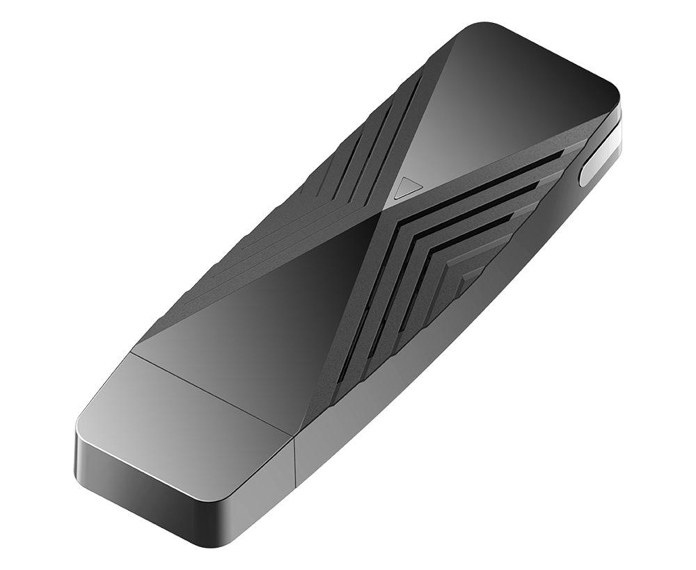 Адаптер Wi-Fi D-Link DWA-X1850 AX1800 USB 3.2 Чорний (ERC-DWA-X1850) - фото 4