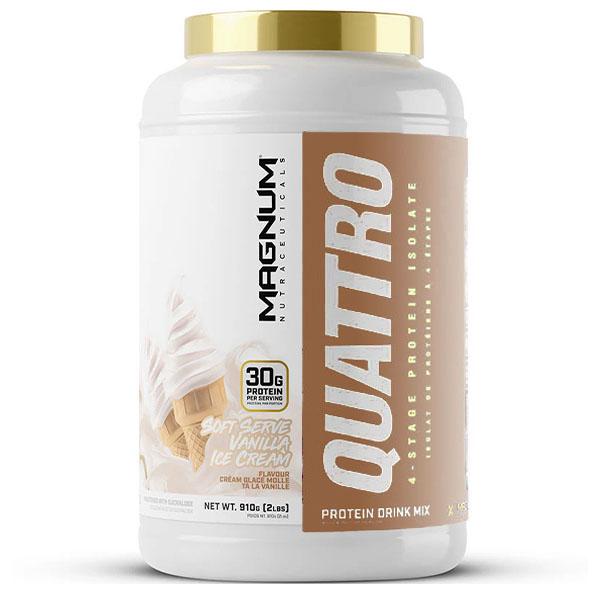 Протеин Magnum Nutraceuticals Quattro Protein Drink Mix 910 г/49 серии Vanilla Ice Cream (000024602)