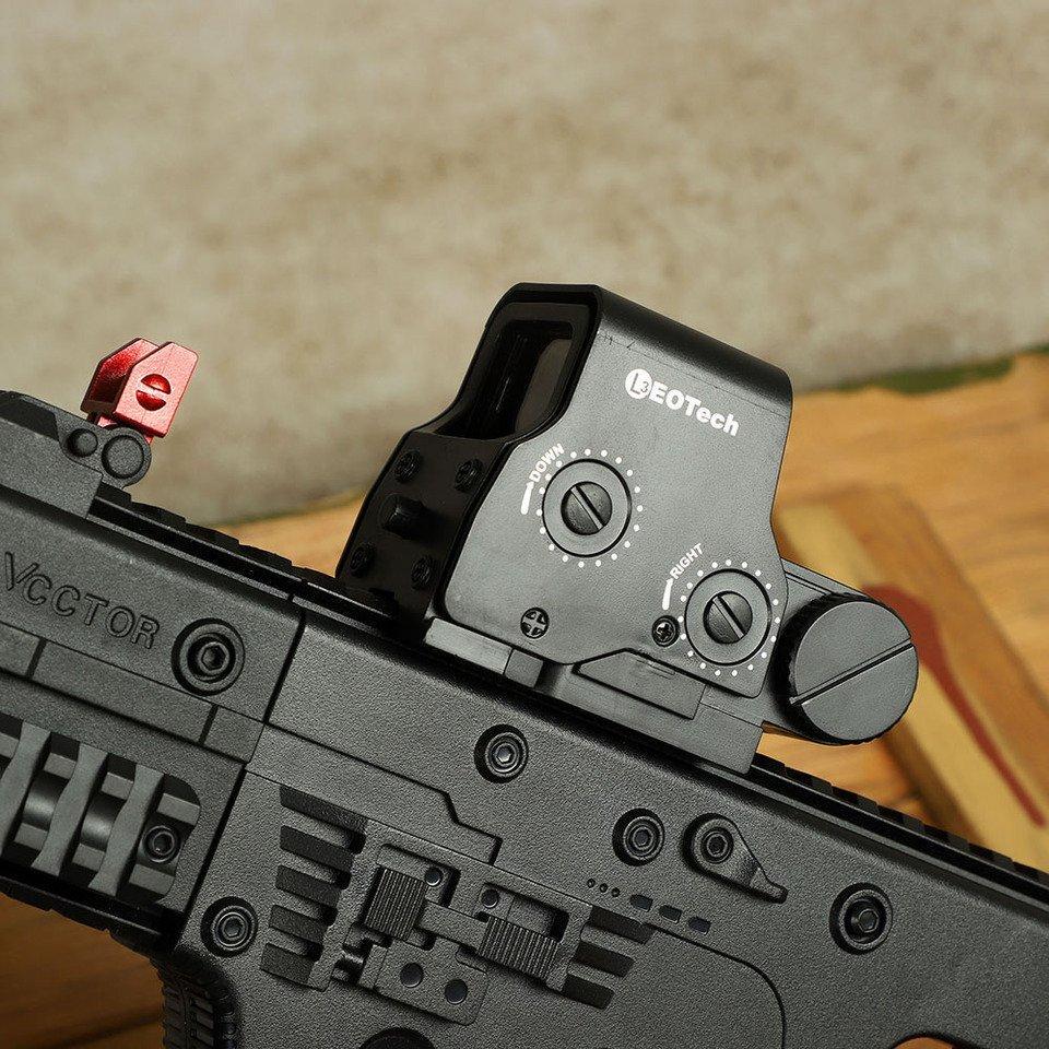 Автомат игрушечный Орбиган Vector на орбизах 70 см глушитель с подсветкой и дымом аккумуляторный и 10000 орбизов Черный - фото 6