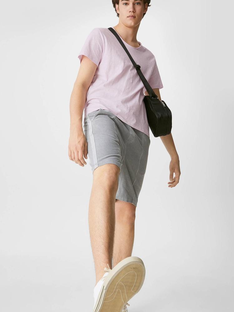 Футболка C & A 77548/2132579x37 мужская S Розовый (184964-1) - фото 3 Футболка C & A 77548/2132579x37 мужская S Розовый (184964-1) - фото 3