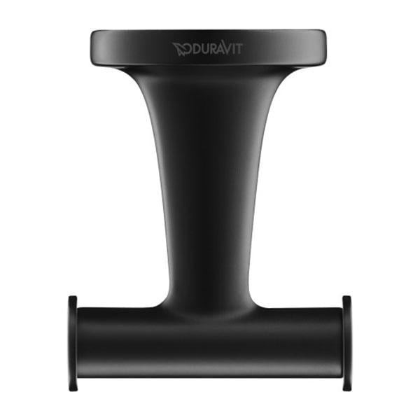 Гачок подвійний DURAVIT Starck T Чорний матовий (0099304600)
