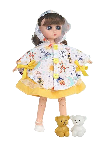 Кукла QJ 136 B/48/2 с аксессуарами и питомцем (25600902)