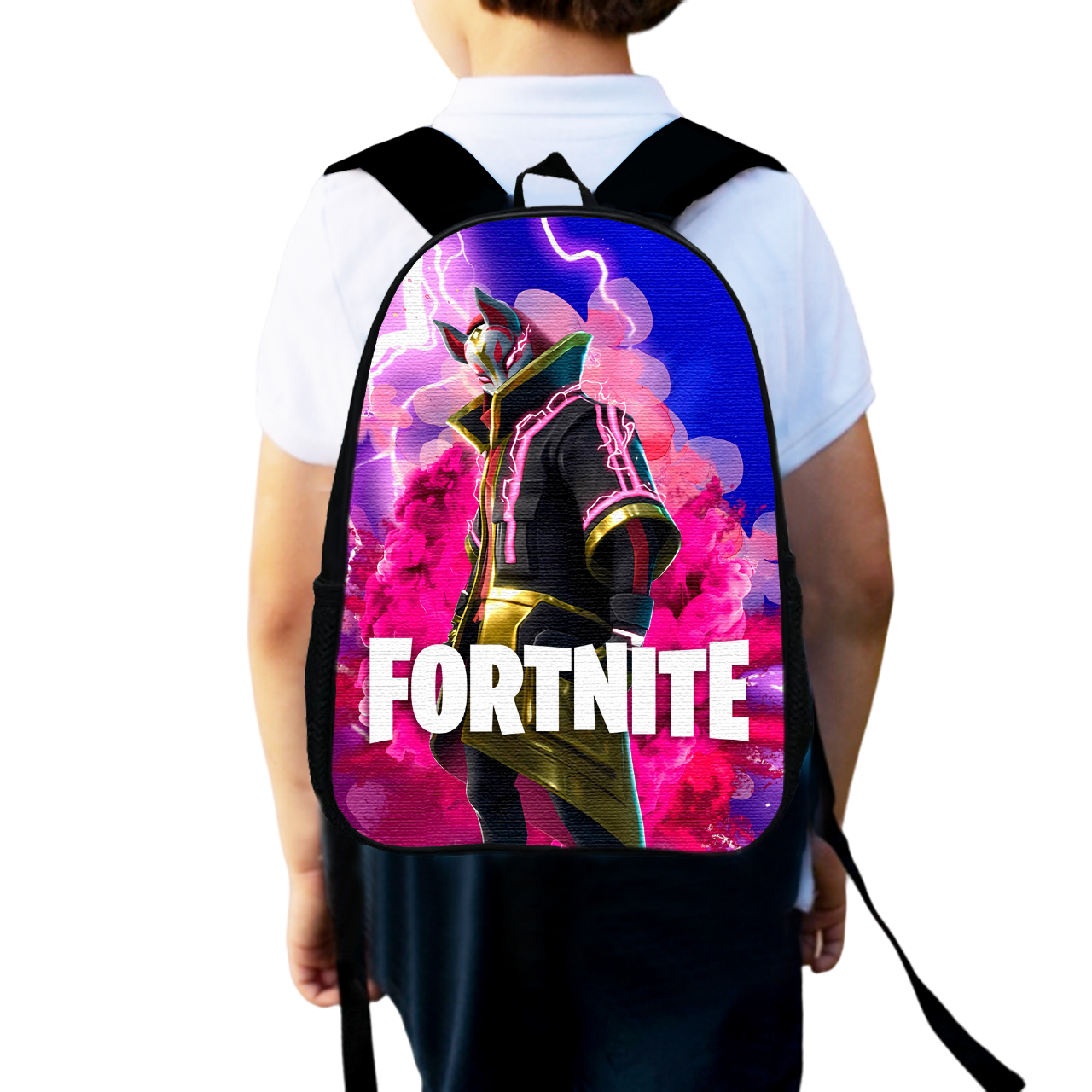 Школьный рюкзак детский Fortnite для мальчика 34х27 см (0119)