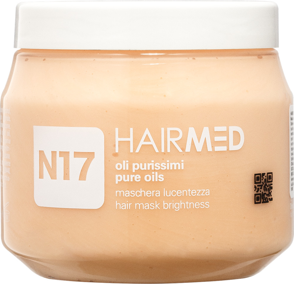 Маска HAIRMED N17 з вишуканими оліями для блиску волосся 250 мл (11837)