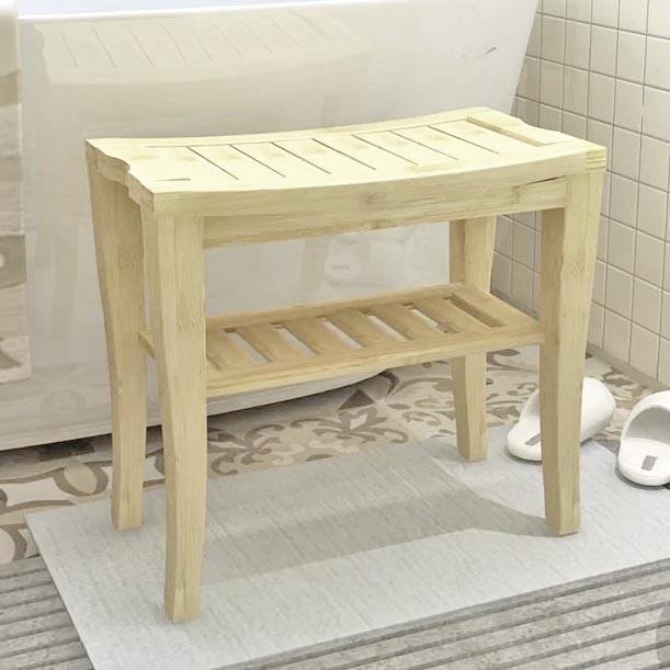 Табурет для ванной из дерева Варитос Бланже (ТВН-007501)