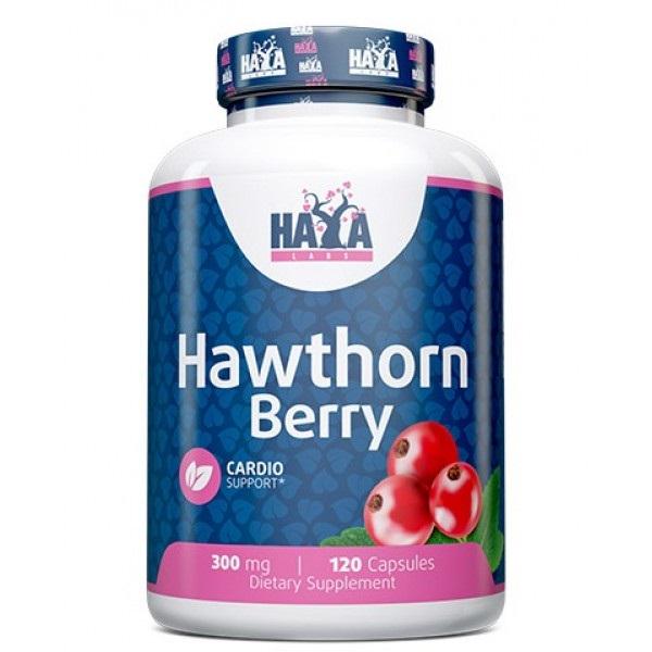 Комплекс Haya Labs Hawthorn Berry для профилактики нервной системы 300 mg 120 caps