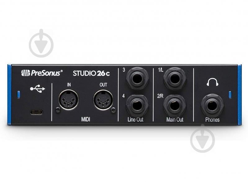 Аудиоинтерфейс Presonus Studio 26c - фото 2 Аудиоинтерфейс Presonus Studio 26c - фото 2
