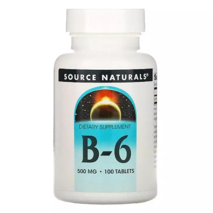 Вітамін В6 500 мг Source Naturals 100 таблеток (SN0416)