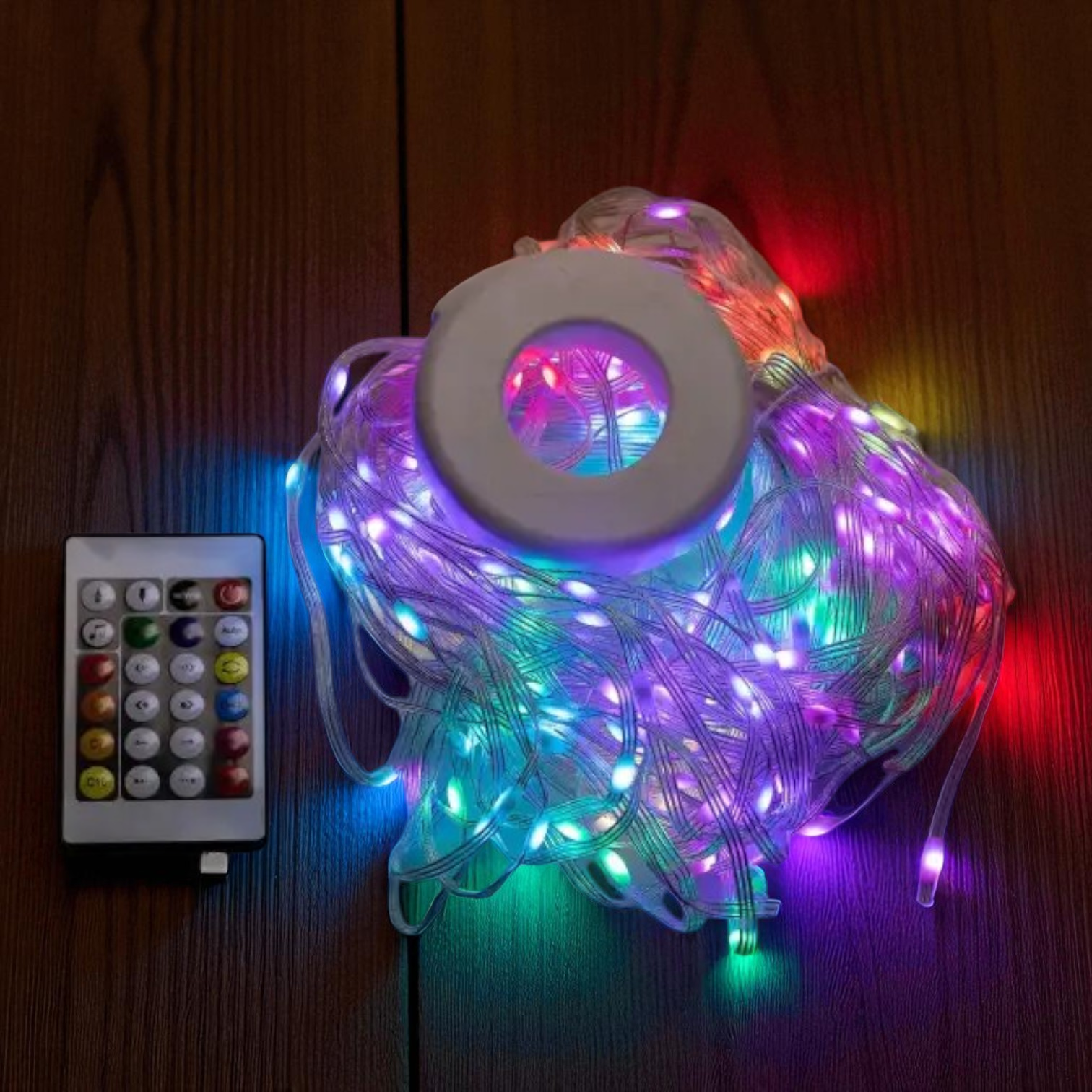 Смарт-гірлянда Smart 200 led Garlando Pro USB керування телефоном та пультом 10 ниток по 2 м Різнокольоровий (1733042W) - фото 10 Смарт-гірлянда Smart 200 led Garlando Pro USB керування телефоном та пультом 10 ниток по 2 м Різнокольоровий (1733042W) - фото 10