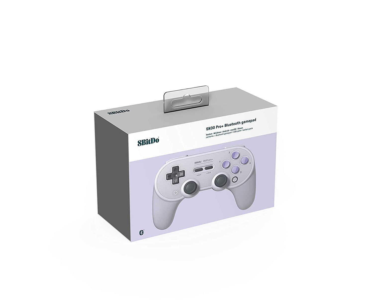 Геймпад Bluetooth джойстик 8Bitdo Sn30 Pro + (SN edition) PC/Mac/Android/Nintendo Switch - фото 6