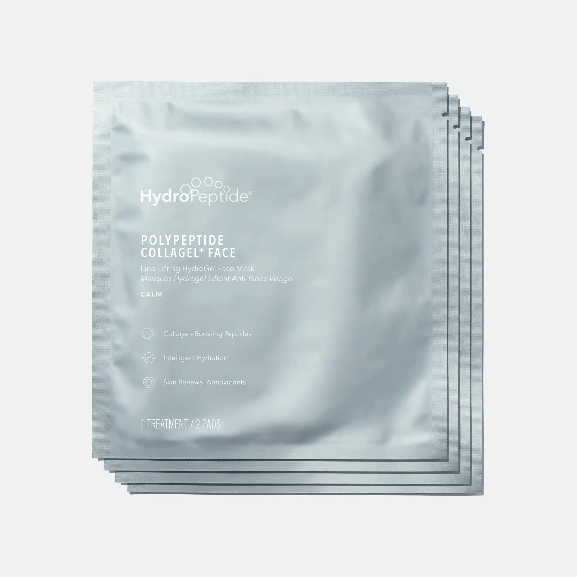 Гидрогелевая маска против морщин для лица Polypeptide Collagel Mask for Face 4 Pack 4 шт.