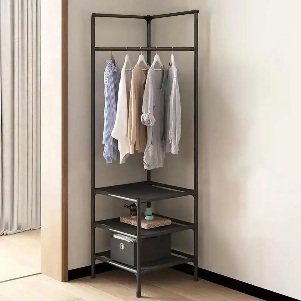 Вешалка для одежды угловая Rias Corner Coat Rack 180х45х45 см Black (3_04420) - фото 2