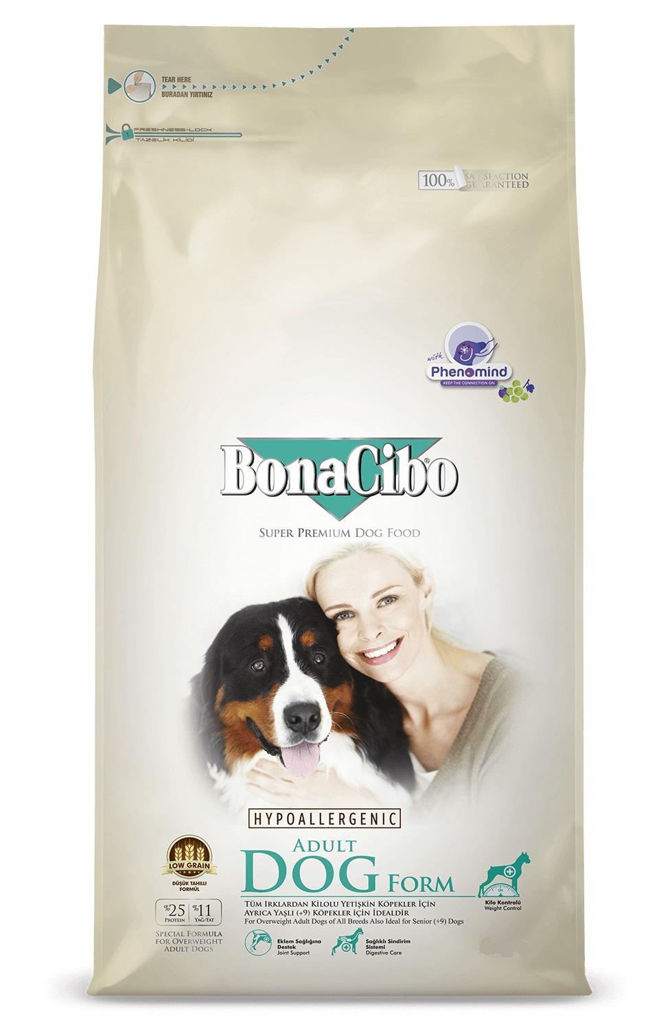 Корм сухий для собак BonaCibo Dog Form 9+ 4 кг (BC406182)