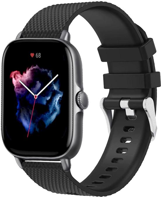 Ремешок Correa для Amazfit GTS 3 Black (25333-2B) Ремешок Correa для Amazfit GTS 3 Black (25333-2B)