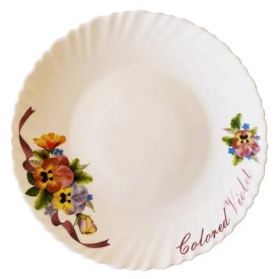 Тарелка Vittora Wave Dinner Фиалки 22 см (V-220V)
