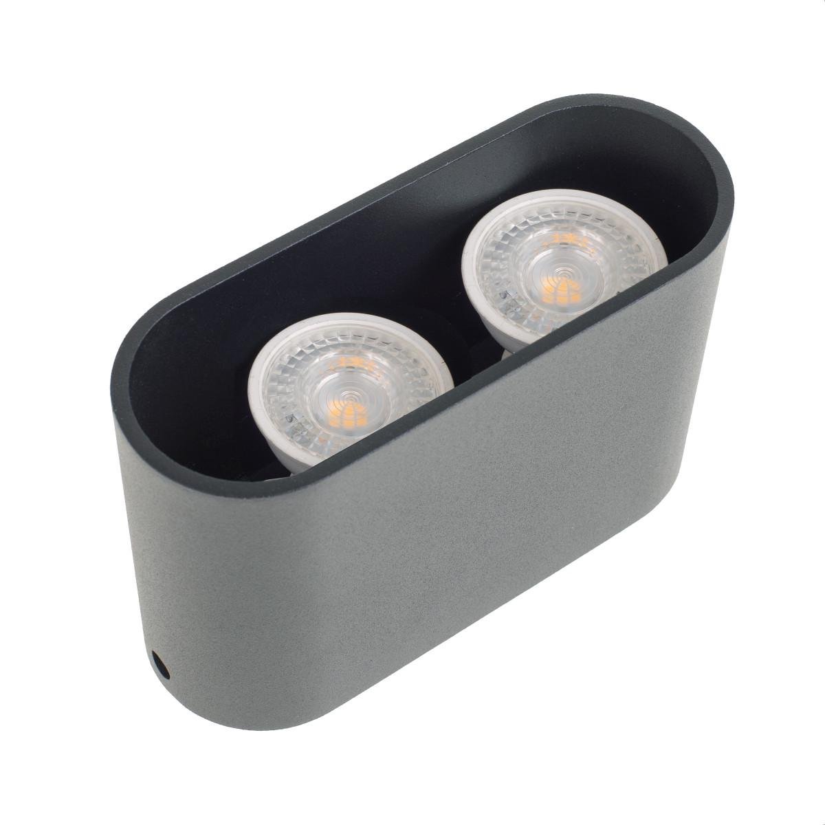 Подсветка Brille AL-717/2 MR16 BK Черный