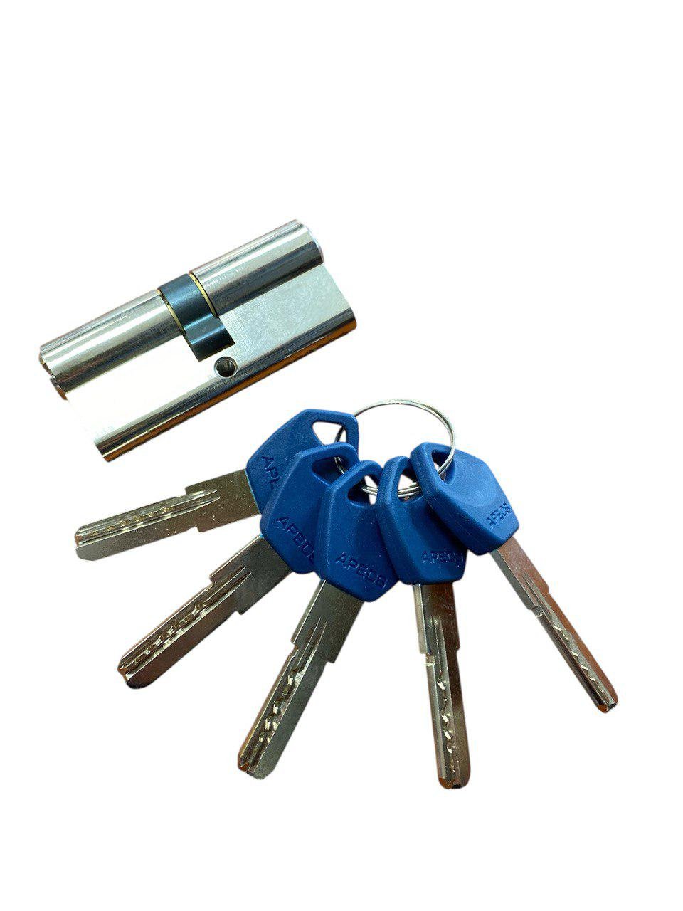 Циліндровий механізм Apecs EM-80-Ni - фото 2 Циліндровий механізм Apecs EM-80-Ni - фото 2