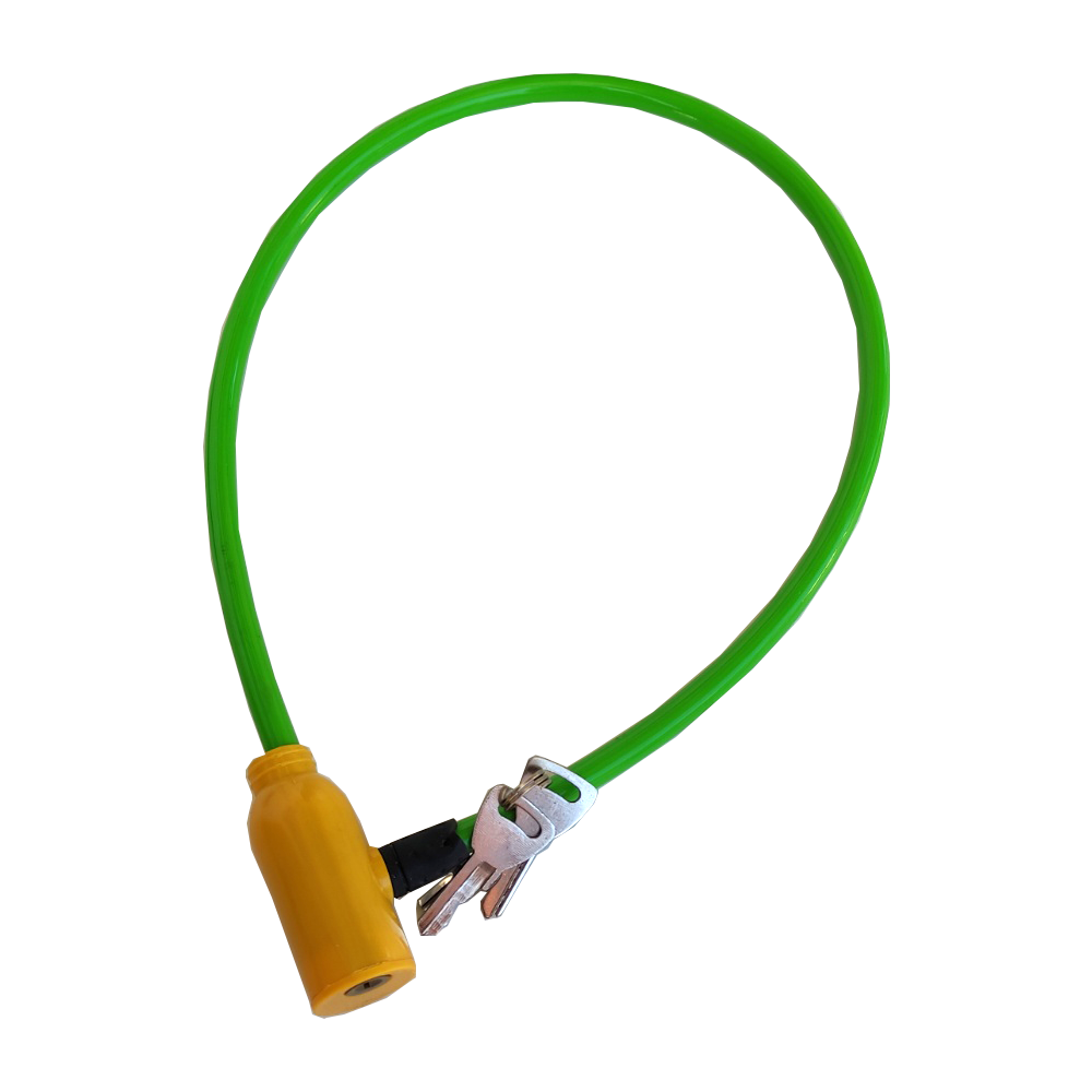 Замок велосипедный 10х600 мм (2846)