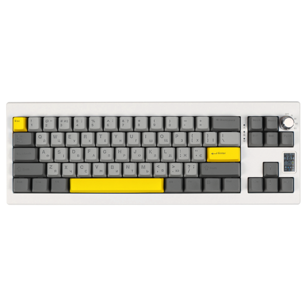 Клавиатура EPOMAKER Shadow-X Wisteria Linear White (SHX-W-WL)