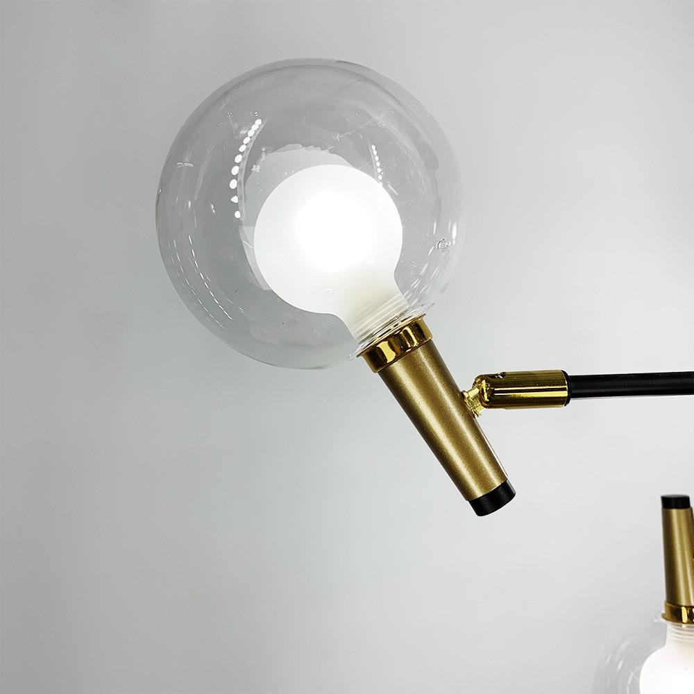 Люстра с поворотными прозрачными плафонами (88071) - фото 6 Люстра с поворотными прозрачными плафонами (88071) - фото 6