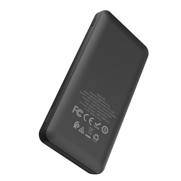 Повербанк Hoco J48 Nimble 10000 mAh Чорний (00000035037_1) - фото 3