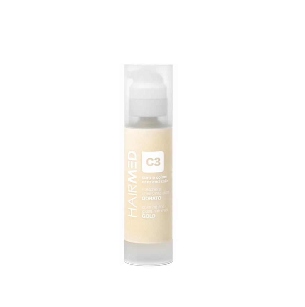 Тонувальна маска HAIRMED Coloring And Gloss Hair Mask Gold 150 мл