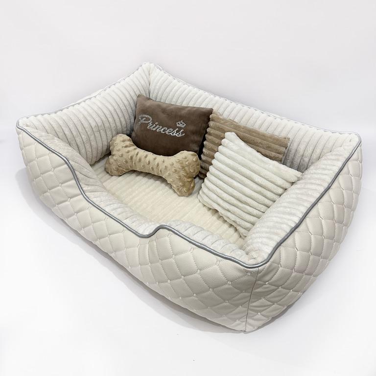 Лежанка для собак Amore mio Cane Бридж до 8 кг 70х50х23 см (DB-0102) - фото 4