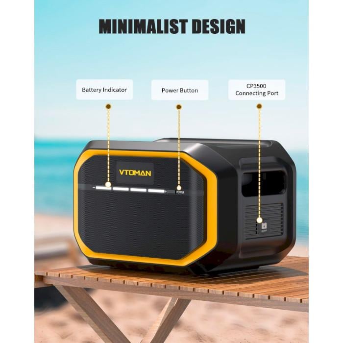 Батарея к зарядной станции VTOMAN FlashSpeed 1500 Battery PB-81 1548 Вт/ч LiFePo4 (23789830) - фото 6