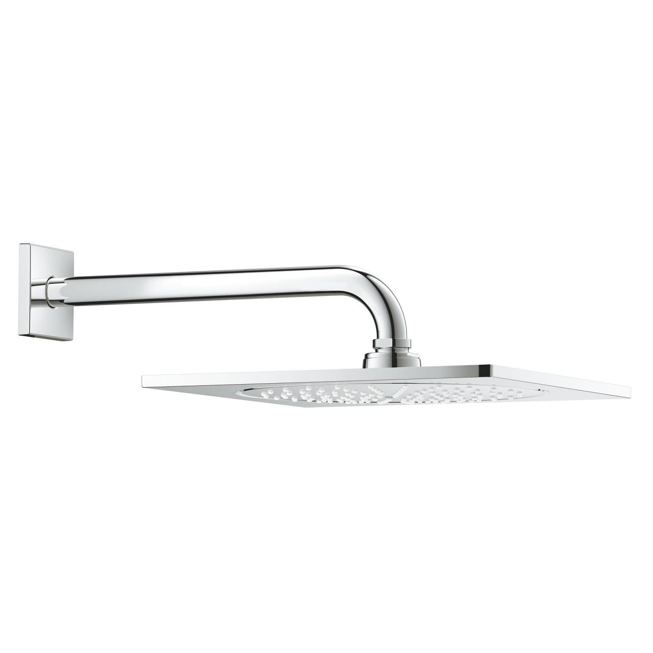 Душ верхній із кронштейном Grohe Rainshower F-Series 10" 26070000 254 мм Хром (150471)