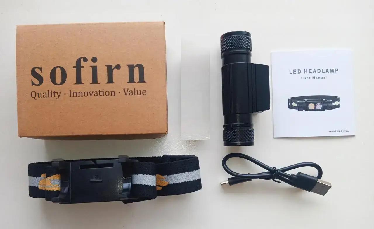 Фонарь налобный Sofirn H25LR с синим светом без аккумулятора 800 лм Type-C - фото 11 Фонарь налобный Sofirn H25LR с синим светом без аккумулятора 800 лм Type-C - фото 11