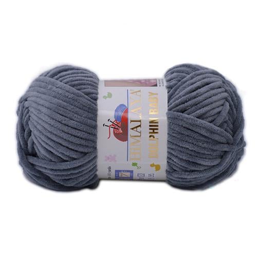Пряжа велюровая Himalaya Dolphin Baby 80320 серый (2433) Пряжа велюровая Himalaya Dolphin Baby 80320 серый (2433)