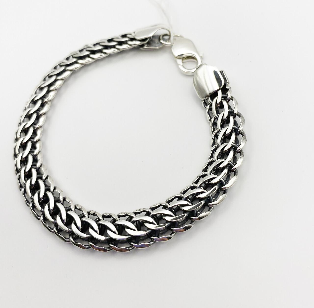 Браслет серебряный Питон р. 22 27,22 г - фото 2 Браслет серебряный Питон р. 22 27,22 г - фото 2