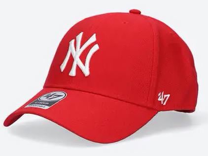 Кепка 47 Brand MVP YANKEES OSFA Красный/Серый