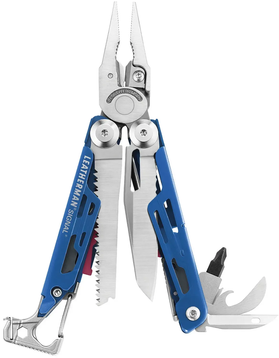 Мультитул Leatherman Signal Cobalt 19 інструментів з чохлом (26258034)