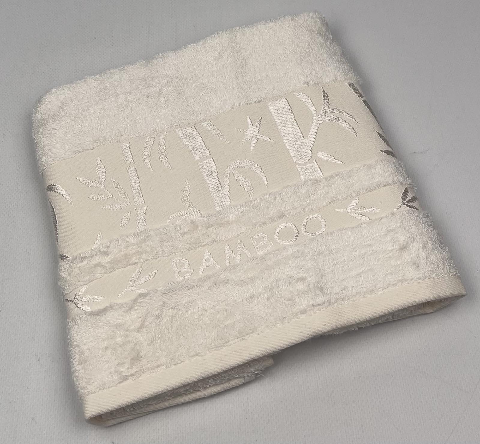 Полотенце Cottonize Bamboo-1 50х90 см Молочный (CN24546) - фото 1 Полотенце Cottonize Bamboo-1 50х90 см Молочный (CN24546) - фото 1