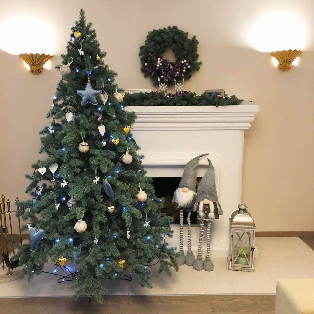 Штучна ялинка лита Premium 180 см Блакитний (100/180/B) - фото 3 Штучна ялинка лита Premium 180 см Блакитний (100/180/B) - фото 3