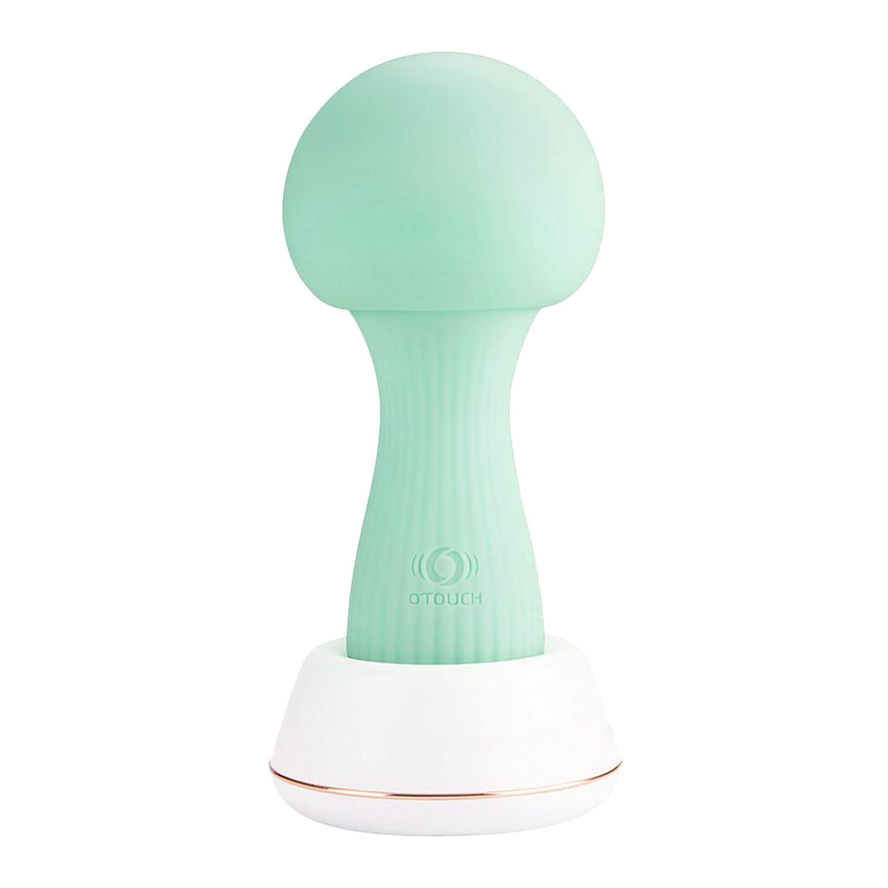 Вібромасажер Otouch MUSHROOM Teal 7 режимів функція нічника (BL9399)